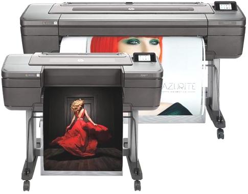 Plotter Fotogrfica HP Designjet Z9, produza impresses fotogrficas profissionais de forma simples e rpida com mais qualidades e menos consumo de tinta