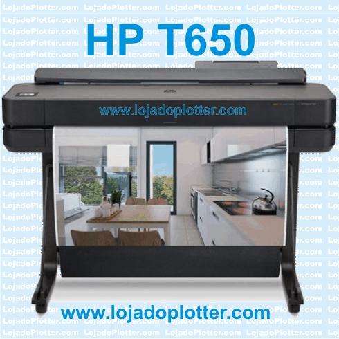 Impressora Plotter HP Designjet T650. Compre o seu HP T650 com menor preco e melhor prazo de entrega na Loja do Plotter